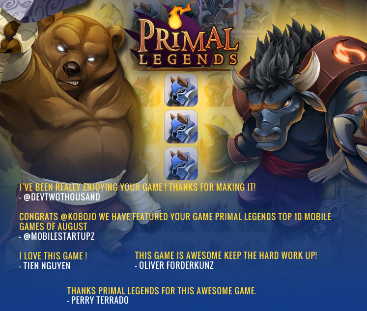 Primal Legends Apk Mod Unlock All